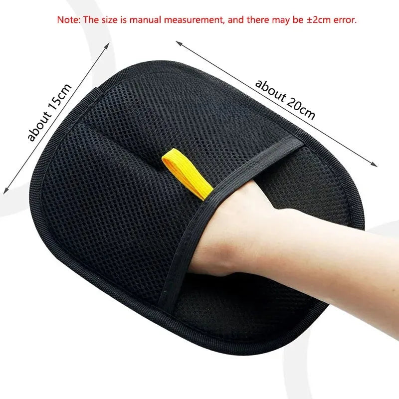 Reusable Pet Hair Removal Gloves – Double-Sided Fur Remover for Furniture & Carpet