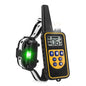 800m Anti-Barking Dog Training Collar – Rechargeable Shock & Vibration with Reflective Leather Strap