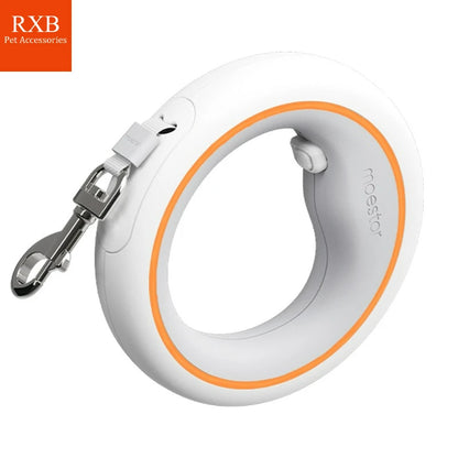 Moestar UFO 2 Lite Retractable Dog Leash – Metal Buckle & One-Handed Brake for Small & Medium Dogs