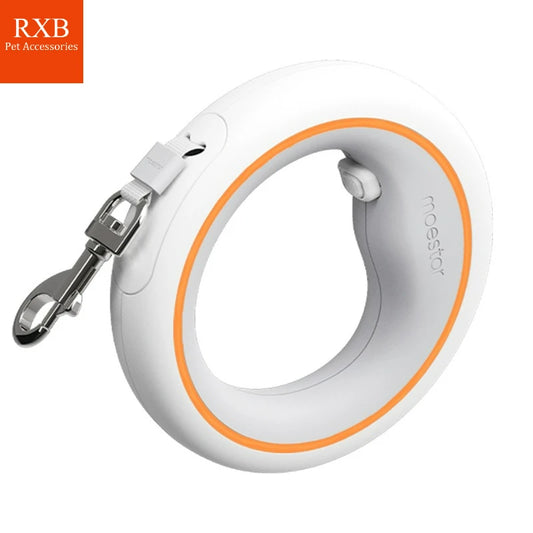 Moestar UFO 2 Lite Retractable Dog Leash – Metal Buckle & One-Handed Brake for Small & Medium Dogs - Bdba PK