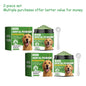 Dog tooth cleaning powder gently cleanses pet teeth, improves tartar, teeth yellowing, freshens breath, natural ingredients