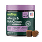Allergy and Itch Soft Chews, Dog Allergy Support with Colostrum, Vitamin E and Omega 3s for Dogs, Non-Drowsy Immune and Itchy S