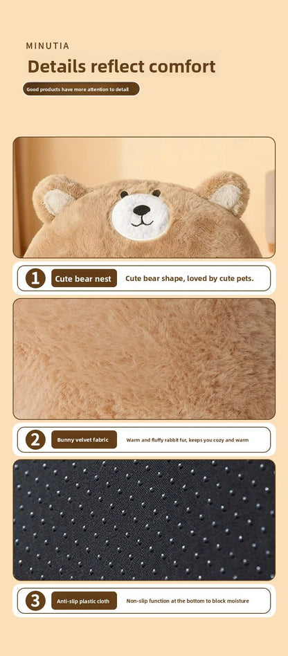 Cat nest autumn and winter pet nest cat house cat bed house nest thickened warm cat sleeping cradle nest kitten kennel