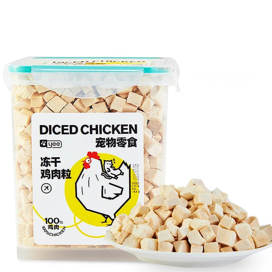 VOFORD Freeze-Dried Chicken Treats 500g – High Protein Zero Additives Pet Snack for Cats & Dogs - Bdba PK