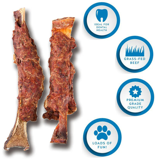 All Natural Beef Rib Dog Chews – Long-Lasting Treats with No Artificial Additives - Bdba PK