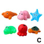 Foldable Cat Pool Toy Play Water Bath Tub for Dogs and Cats Summer Cool Pet Cleaning Basin with Turtle Starfish Octopus Design