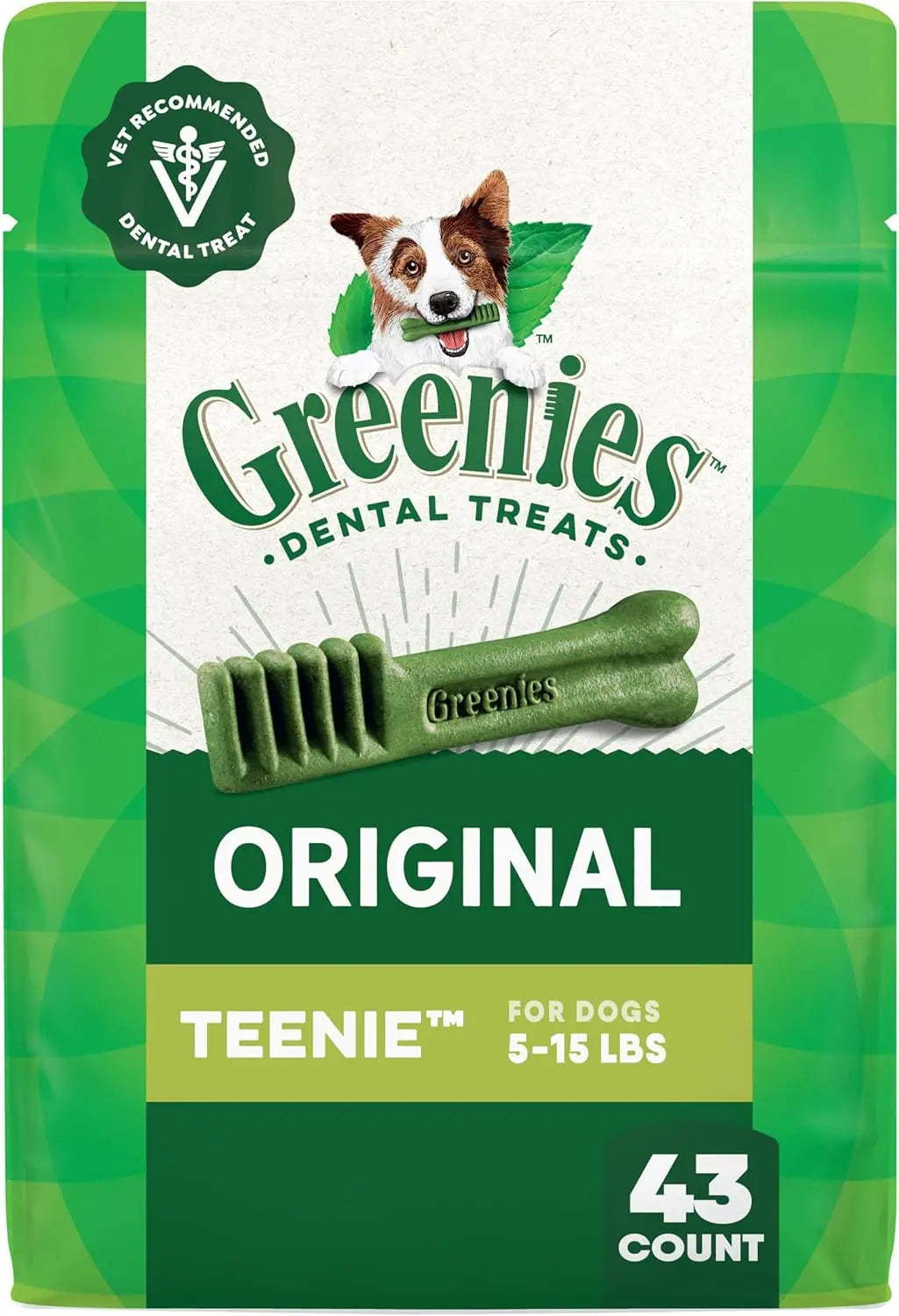 Natural Dental Dog Treats – Vet Recommended Teeth Cleaning Chews for Small Dogs