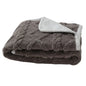 Solid Color Pet Blanket Cozy Pet Plush Blanket Thick Waterproof Bed Throw for Winter Machine Washable Sleeping Quilt for Dogs
