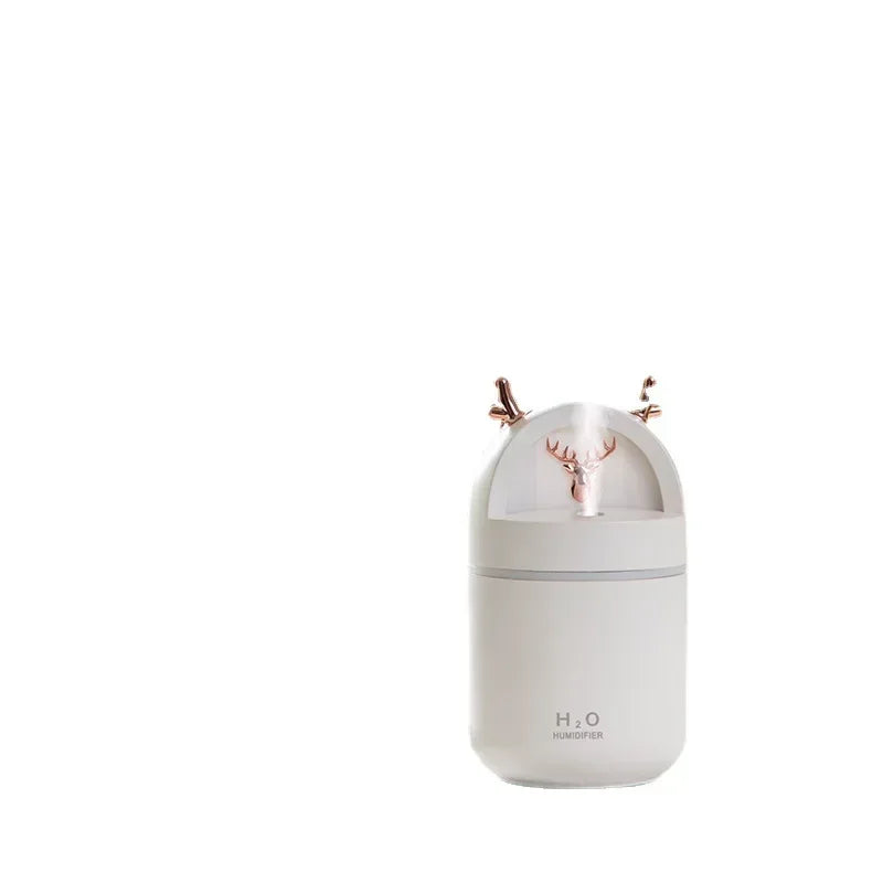 Mini USB Desktop Humidifier – Quiet Ultrasonic Aromatherapy Air Humidifier for Home & Office