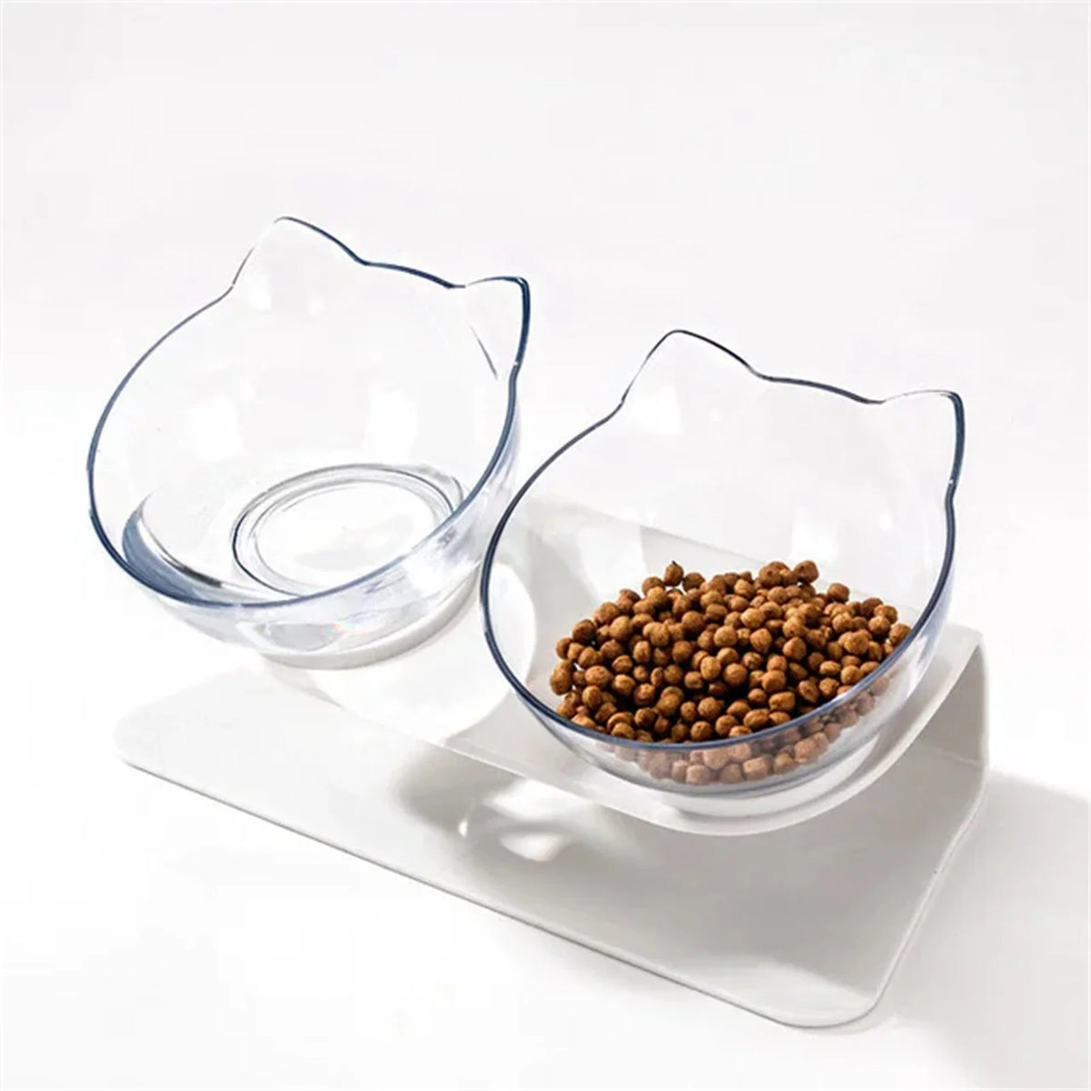 Non-Slip Double Cat Bowl Dog Bowl With Stand Pet Feeding Cat Water Bowl For Cats Food Pet Bowls For Dogs Feeder Product Supplies - Bdba PK