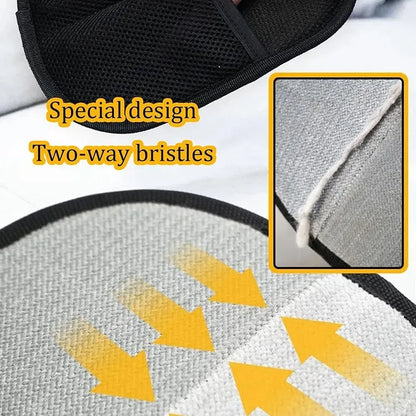 Reusable Pet Hair Removal Gloves – Double-Sided Fur Remover for Furniture & Carpet