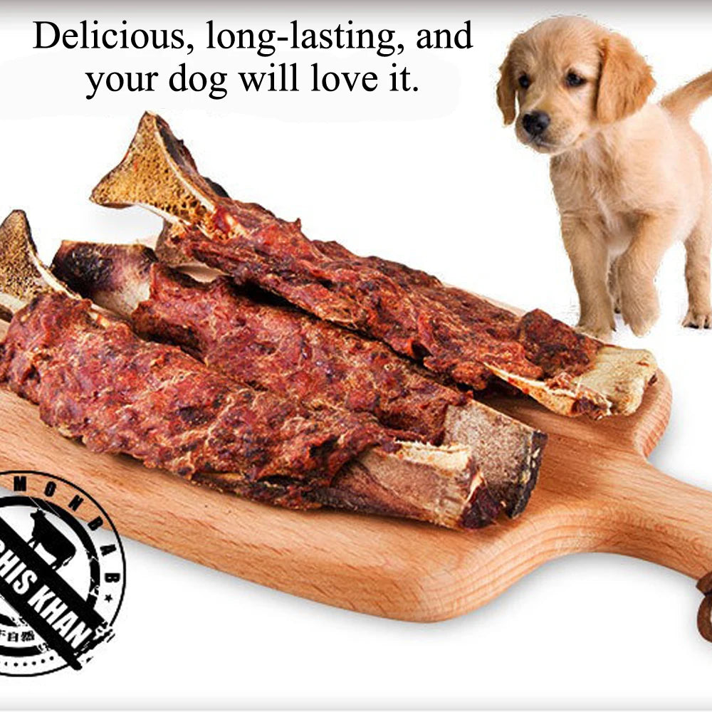 All Natural Beef Rib Dog Chews – Long-Lasting Treats with No Artificial Additives