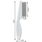Stainless Steel Flea Comb for Dogs & Cats – Dense Teeth Pet Grooming Brush