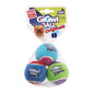 Pet Dog Squeaky Tennis Ball Interactive Dog Toys High Bounce Sound Rubber Ball  for Small Medium Dogs Training Outdoor Play Ball