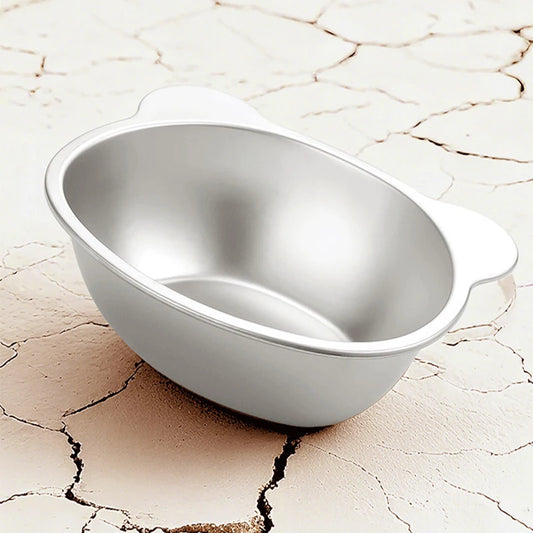 Stable Raised Cat Bowls Elevated 15° Neck Guard Dog Bowls Shatter-resistant 304 Stainless Steel Cat Food Bowl for Puppy and Cat - Bdba PK