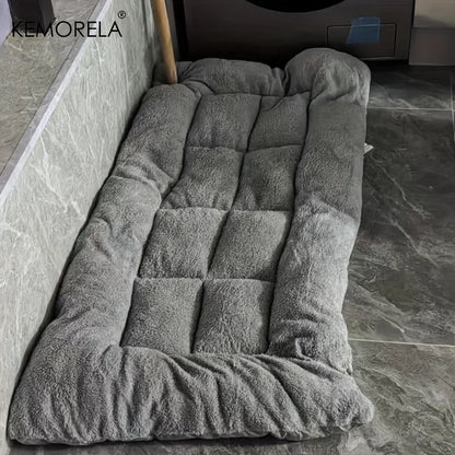 Extra Large Plush Dog Bed – Super Soft Polyester Crate Mat for Dogs & Cats