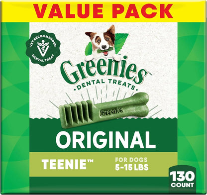 Natural Dental Dog Treats – Vet Recommended Teeth Cleaning Chews for Small Dogs
