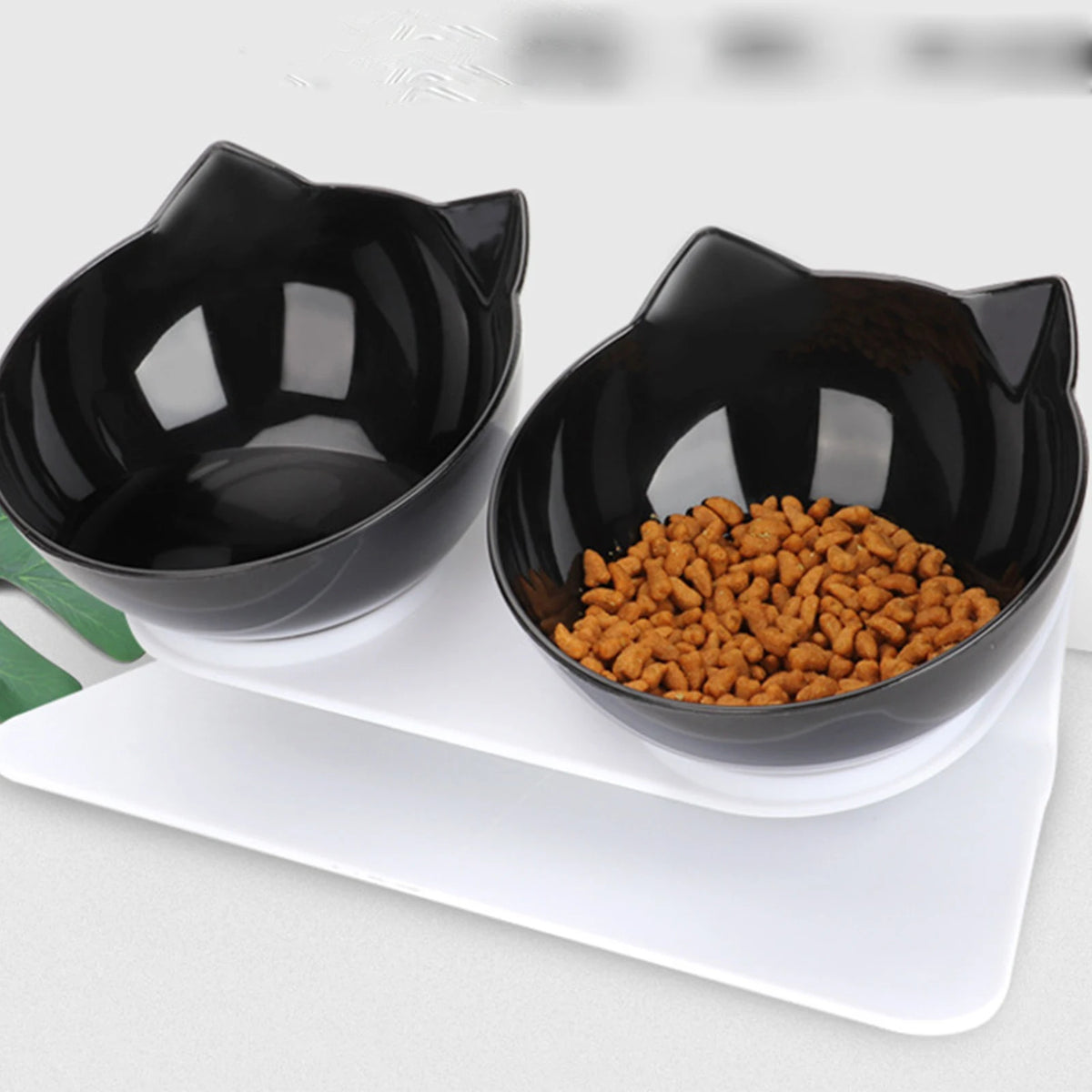 Non-Slip Double Cat Bowl Dog Bowl With Stand Pet Feeding Cat Water Bowl For Cats Food Pet Bowls For Dogs Feeder Product Supplies - Bdba PK