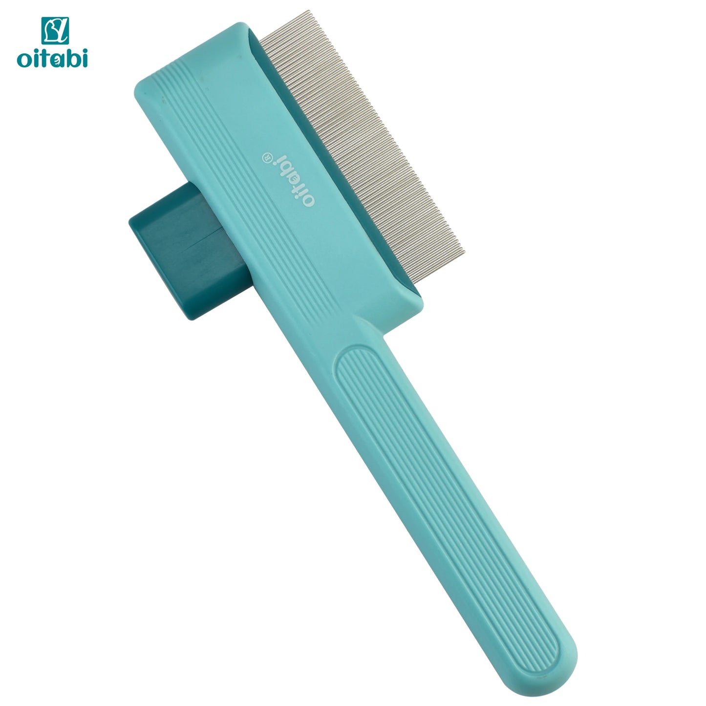OITABI Self-Cleaning De-Shedding Comb – One-Click Pet Hair Removal for Dogs & Cats