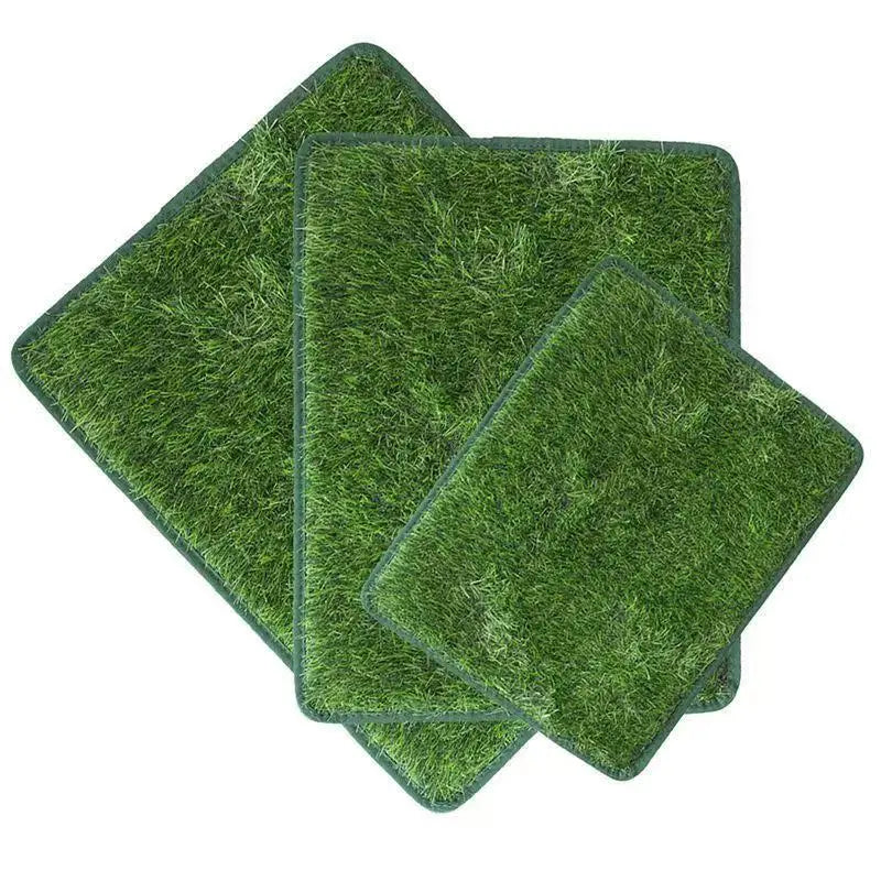 Artificial Turf Dog Potty Training Mat Reusable Grass Rug Replacement Turf Outdoor Lawn Mat Easy To Clean for Balcony Garden