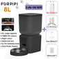 Furpipi 8L Smart Automatic Cat Feeders with 1080P HD Camera 5G WiFi Pet Feeder Tuya APP Control Smart Dog Cat Kibble Dispenser