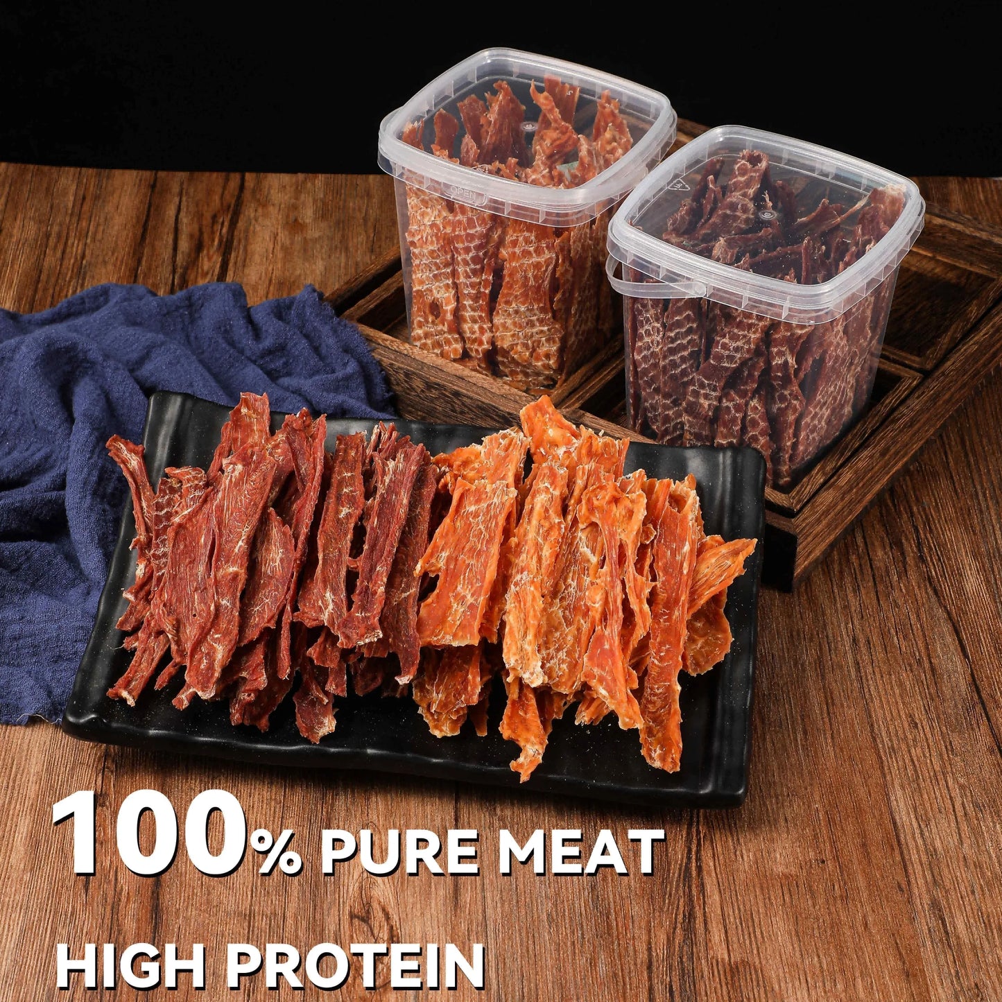 Duck Dry Meat Pet Treats – Natural High-Protein Snack for Dogs & Cats