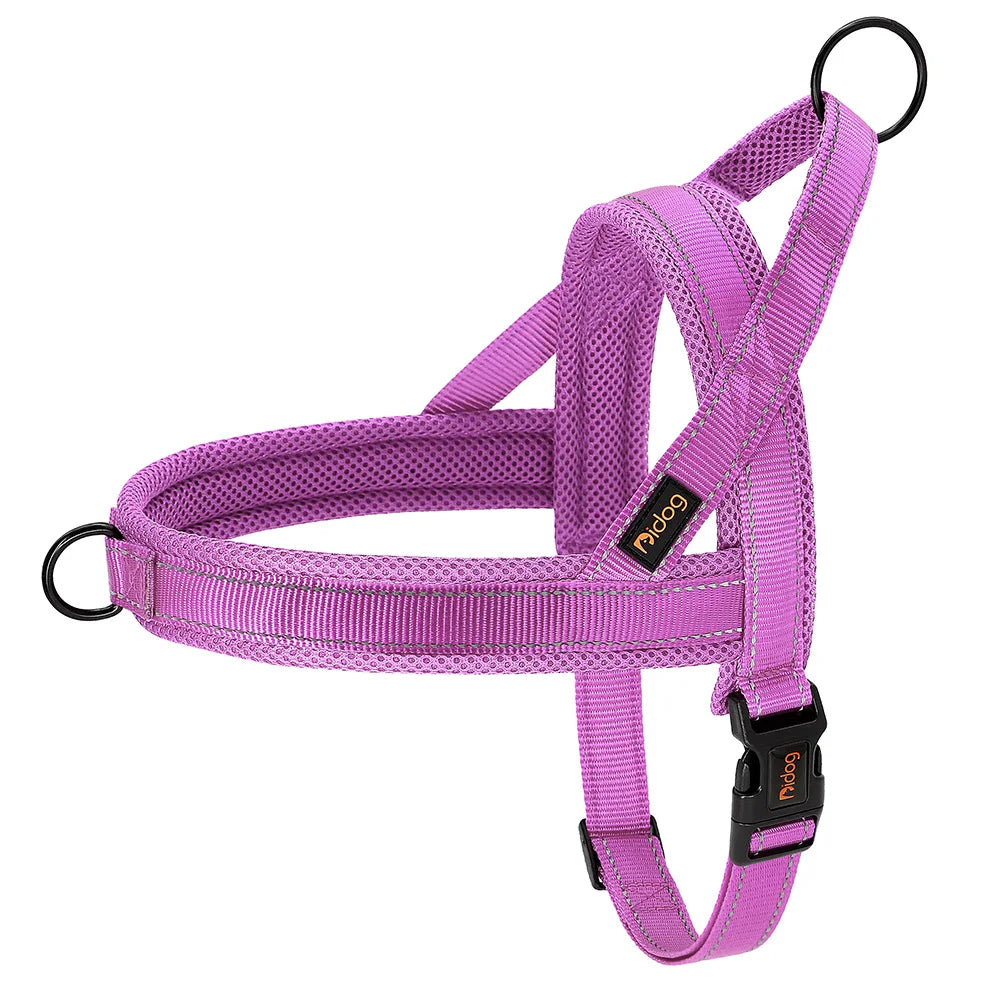 Warm Dog Harness Vest Winter Dog Harnesses Soft Padded Pet Training Harnesses Vests Adjustable For Small Large Dogs Bulldog Pug