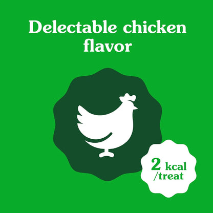Feline Smartbites Healthy Kitten Treats – Crunchy & Soft Chicken Flavour Tub