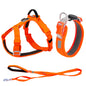 SMALL COMBINATION Large Dog Collar Harness and Leash Sets No pull Reflective Medium dog chest vest Pet German Shepherd Training