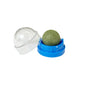 Natural Catnip Cat Wall Stick-on Ball Toy Scratchers Treats Healthy Natural Removes Balls to Promote Digestion Cat Grass Snack
