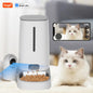 Tuya Smart Cat Food Dispenser Dog Feeder with Camera 2.4G WiFi 4L Motion Detection 3MP HD,Timed,MotionTracking Pet Feeder