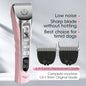 Fenice New Upgrade 5000mA Capacity Cordless LCD Screen Pets Dog Grooming Clippers Rechargeable Haircut Shaver for Trimming Salon