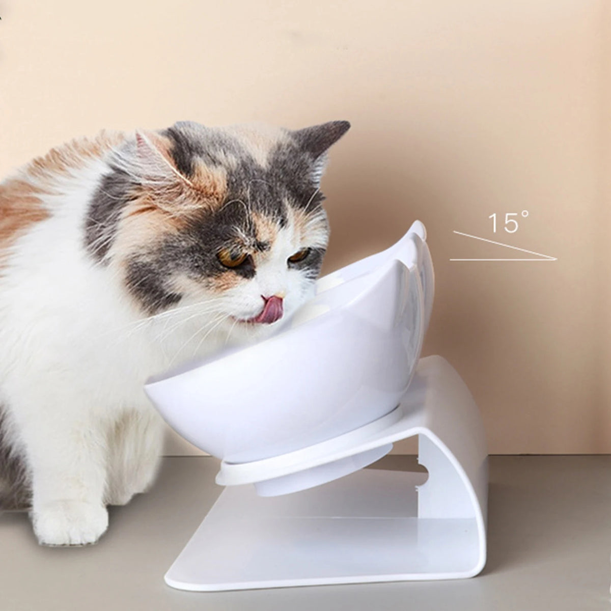 Non-Slip Double Cat Bowl Dog Bowl With Stand Pet Feeding Cat Water Bowl For Cats Food Pet Bowls For Dogs Feeder Product Supplies - Bdba PK