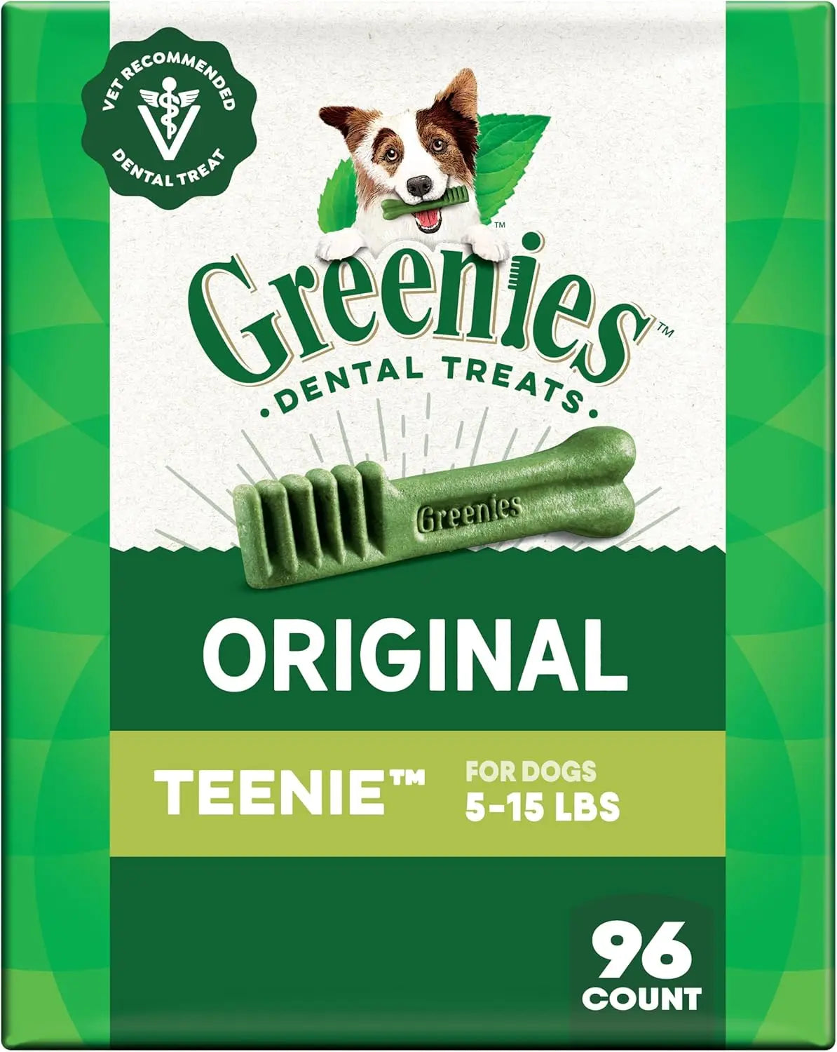 Natural Dental Dog Treats – Vet Recommended Teeth Cleaning Chews for Small Dogs