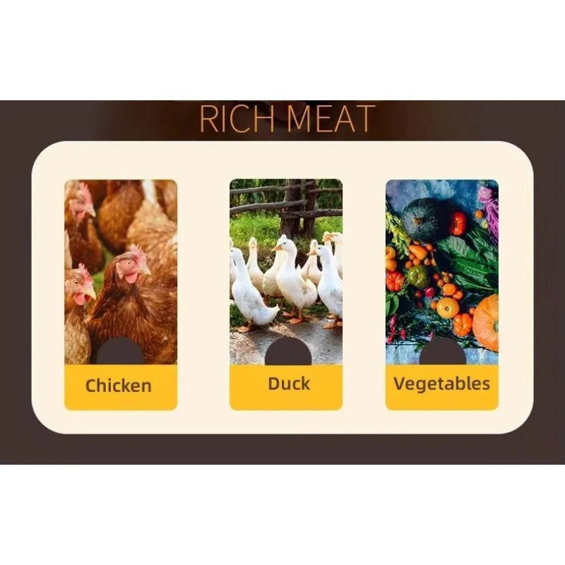 Dog Food Pet Snacks High Protein Chicken Natural Organic Vegetable Dry Dog food Delicious and Nutritious Dog Training Rewards