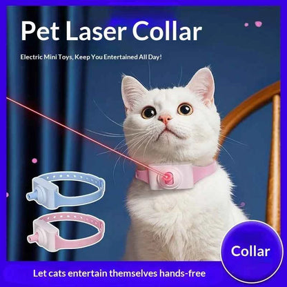 New Pet Toy Laser Pet Collar Cat Self-Entertainment Boredom Relief Cat Teaser Cat Laser Teaser Pen