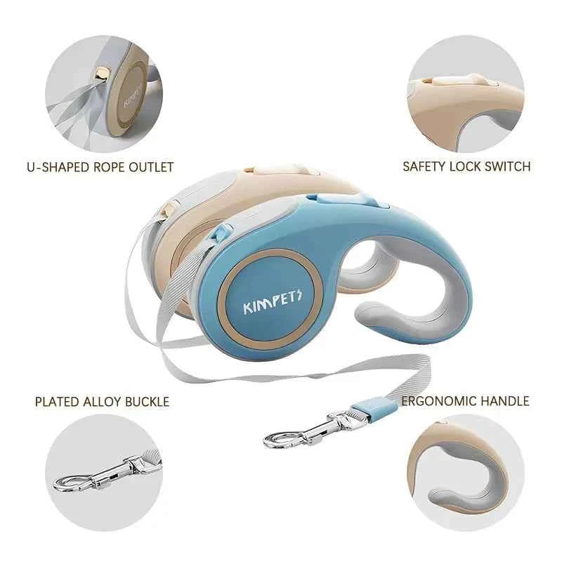 New 3m/5m Automatic Telescopic Leash For Pet Dogs Is Suitable For Small And Medium-Sized Daily Outings And Dog Leashes