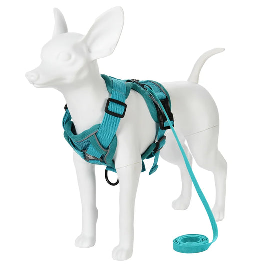 Breathable Cat Harness Leash for Small Medium Dogs Cats  Adjustable Reflective Harnesses Pets Vest Puppy Maine Sphynx Supplies - Bdba PK