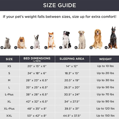Winter Warm Orthopedic Dog Bed Waterproof Washable Comfort Cat Couch Sofa Medium Size Pet Bed Removable Cover Sofa for Cats Dogs