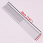 Copper Dog Grooming Combs Pet Boundary Knot Massage Tools Professional Salon Cat Hair Cleaning Crescent High Low Teeth 7817#