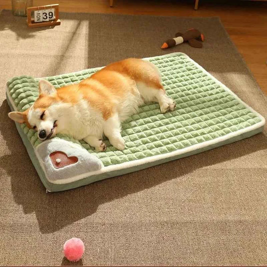 Pet Dog Bed Mat Protect Cervical Spine Detachable Dog House Indoor for Small Medium Large Dogs Bed Comfort Soft Pet Supplies