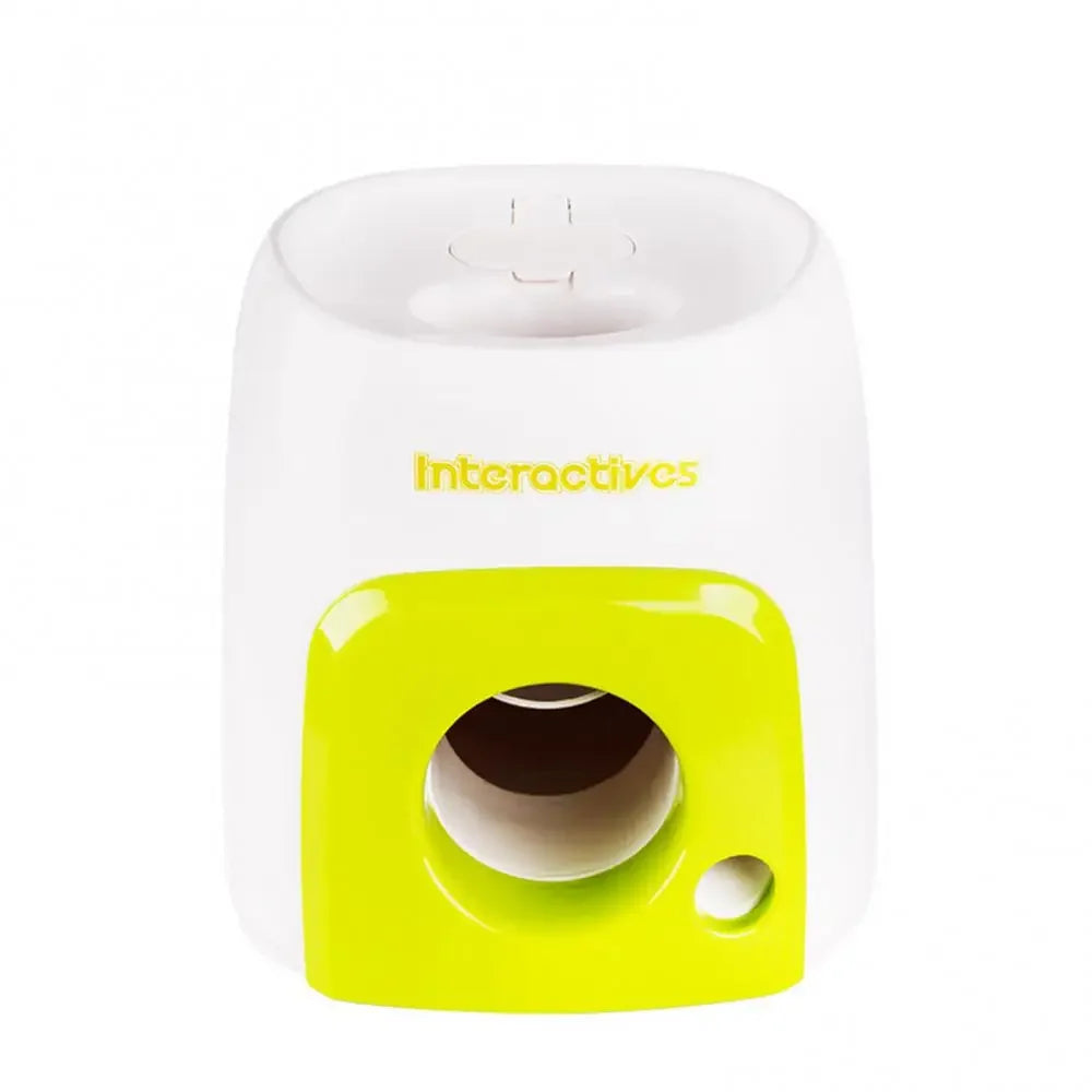 Automatic Tennis Ball Launcher for Dogs – Interactive Fetch & Treat Machine