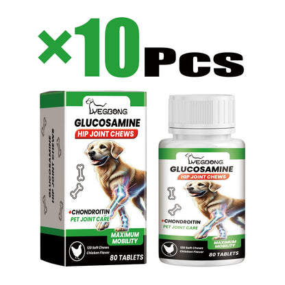 YEGBONG Pet Joint Care Tablets – Dog Supplement to Relieve Discomfort & Strengthen Bones