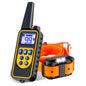 800m Anti-Barking Dog Training Collar – Rechargeable Shock & Vibration with Reflective Leather Strap