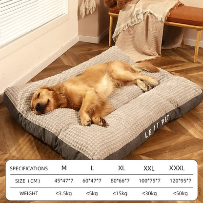 HOOPET winter Warm Dogs Sleeping Bed Soft Fleece Pet Blanket Detachable Cat Puppy Mat Cushion for Small Medium Large Dogs