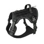 Reflective Dog Harness Tactical Training No Pull Medium Large Dog Vest Adjustable Safety Lead Military Running Pet Harnesses