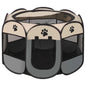 Folding Pet Tent Dog House Camping Accessories Pet Cage Octagonal Cage Fence Outdoor Playpen Puppy Shelter