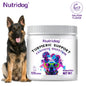 Turmeric Chews For Dog - Anti-inflammatory joint care with Contains glucosamine&chondroitin - Digestive support-120 soft chews
