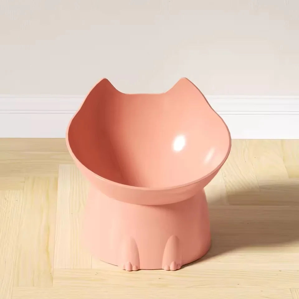 Pet Food Bowl Tilt High Bottom Neck Protector Antichoking Dog and Cat Water Bowl Antidumping Dog Non Slip Feeding Supplies