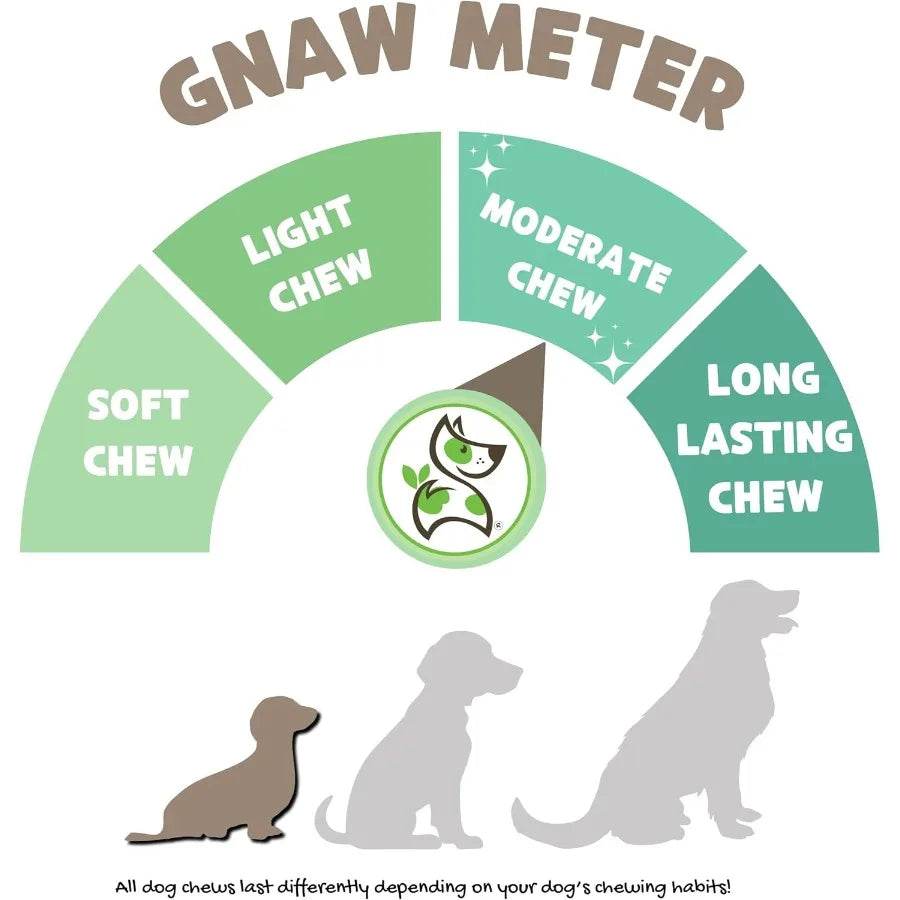 Extra Thin Bully Sticks for Small Dogs – 50 Count Natural Beef Chews for Puppies & Light Chewers